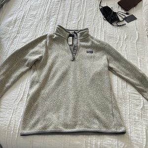 PATAGONIA Womens Better Sweater Gray - M